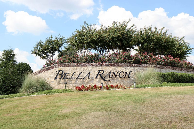 bella ranch entrance